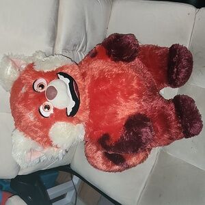 Build A Bear Tirning Red Plush Red Panda Toy